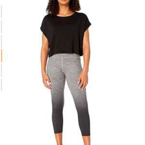 Core 10 French Terry Cropped Sleeveless Sweatshirt S NWOT